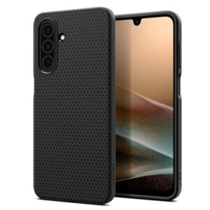 Dėklas Spigen Liquid Air Galaxy A26 5G, matinis juodas