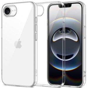 Dėklas Tech-Protect FlexAir iPhone 16e / 17e, skaidrus