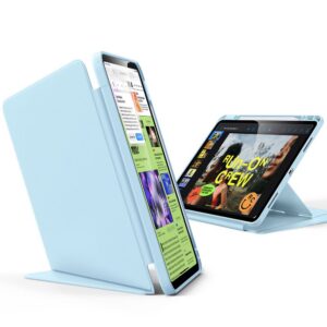 Dėklas ESR Flip Hybrid iPad Air 13" (2024-2026), šviesiai mėlynas