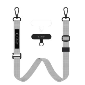 Dirželis Tech-Protect C6S Rope Crossbody, pilkas