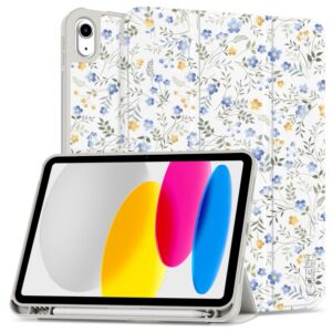 Dėklas Tech-Protect SC Pen iPad 10.9 (2022) / 11 (2025), Spring Flowers