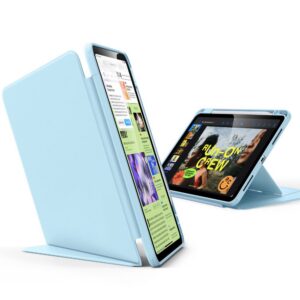 Dėklas ESR Flip Hybrid iPad Air 10.9" 4/5 (2020-2022) / 11" 6/7/8 (2024-2026), šviesiai mėlynas