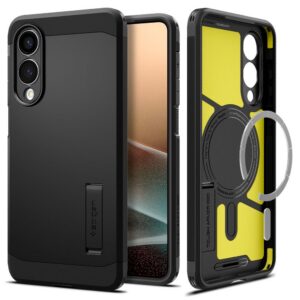 Dėklas Spigen Tough Armor MagSafe Galaxy S25 Edge, juodas