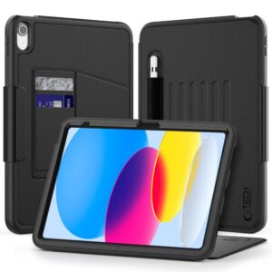 Dėklas Tech-Protect SC Pen Armor iPad 10.9 (2022) / 11 (2025), juodas