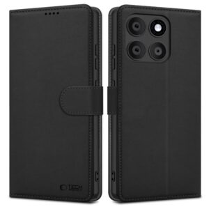 Dėklas Tech-Protect Wallet Motorola Edge 60 / 60 Fusion, juodas