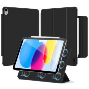 Dėklas Tech-Protect SmartCase Magnetic iPad 10.9" 10 / 2022 / 11" 11 / 2025, juodas