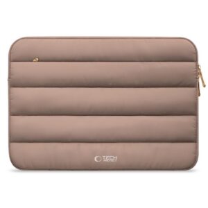 Dėklas nešiojamajam kompiuteriui Tech-Protect Fluffy 13-14", rudas