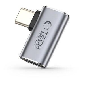 Kampinis USB-C adapteris Tech-Protect UltraBoost AA01, pilkas
