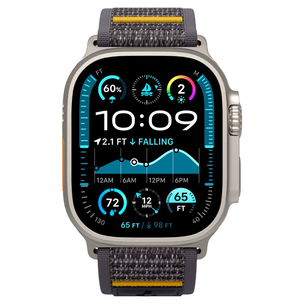 Dirželis Spigen Athlex Air Apple Watch 8 / 9 / 10 / 11 / SE / Ultra (44 / 45 / 46 / 49 mm), pilkas - Image 2