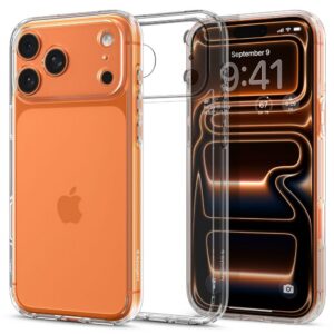 Dėklas Spigen Ultra Hybrid iPhone 17 Pro Max, skaidrus