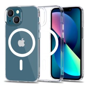 Dėklas Tech-Protect Magmat MagSafe iPhone 13, skaidrus