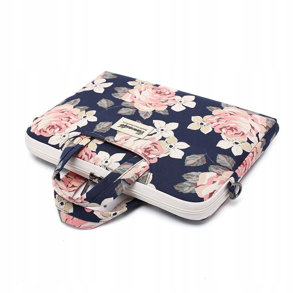 Dėklas Canvaslife Briefcase nešiojamajam kompiuteriui 15-16 col., Blue Camellia - Image 3