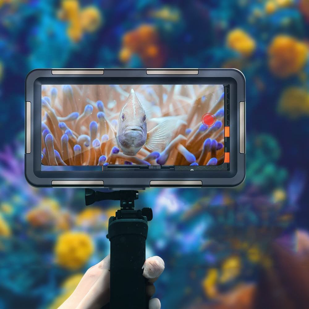 Dėklas Tech-Protect IPX8 Universal Diving Waterproof, juodas - Image 6