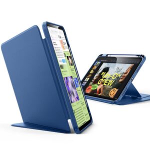 Dėklas ESR Flip Hybrid iPad 10.9 (2022) / iPad 11 (2025), tamsiai mėlynas