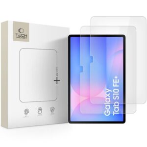 Apsauginis stiklas Tech-Protect Glass Fit+ Galaxy Tab S10 FE+ 13.1 (X620/X626B), 2 vnt., skaidrus