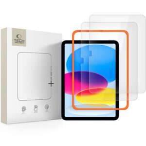Apsauginis stiklas Tech-Protect Easy Set+ iPad 10.9 (10-os kartos, 2022) / iPad 11 (11-os kartos, 2025), 2 vnt., skaidrus