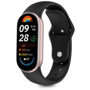 Dirželis Tech-Protect Iconband Pure skirtas Xiaomi Smart Band 8 / 9 / 10 / NFC, juodas