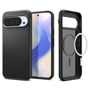 Dėklas Spigen Thin Fit Mag Google Pixel 10 Pro XL, juodas