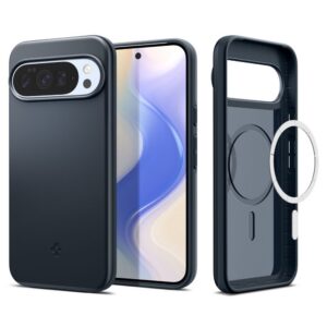Dėklas Spigen Thin Fit Mag MagSafe Google Pixel 10 Pro XL, pilkas