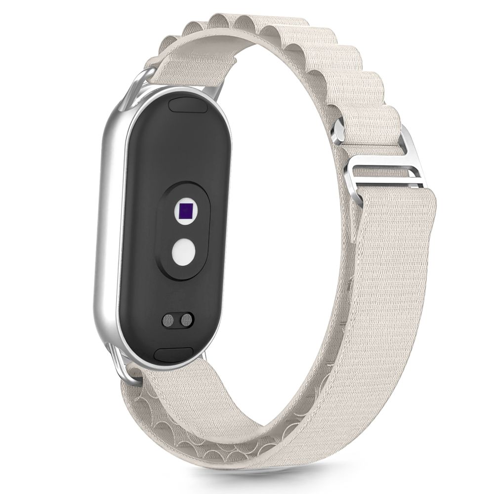 Dirželis Tech-Protect Nylon Pro Xiaomi Smart Band 8 / 9 / 10 / NFC, šviesiai auksinis - Image 2