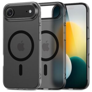Dėklas Tech-Protect Magslim MagSafe iPhone Air, matinis juodas