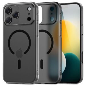 Dėklas Tech-Protect Magslim MagSafe iPhone 17 Pro Max, matinis juodas