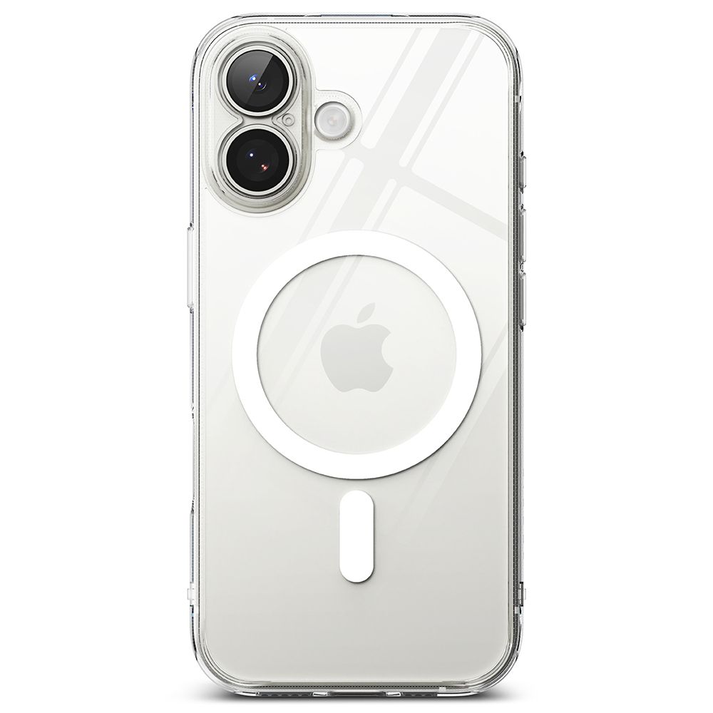 Dėklas Ringke Fusion Magnetic MagSafe iPhone 17, skaidrus - Image 3
