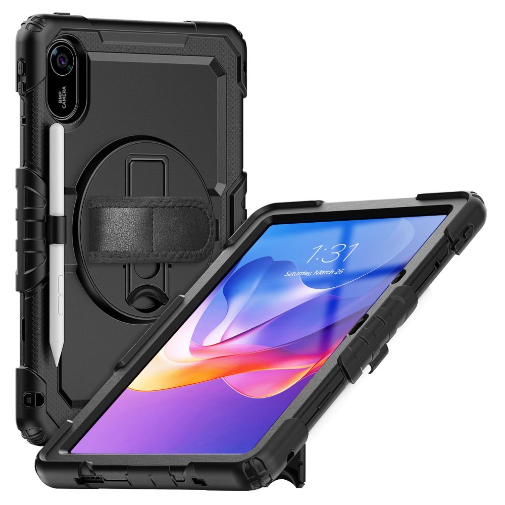 Dėklas Tech-Protect Solid 2-Set Xiaomi Redmi Pad 2 11.0, juodas - Image 3