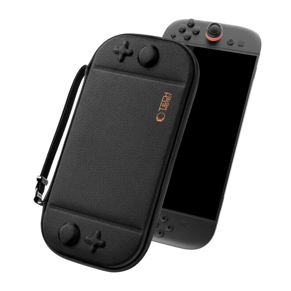 Dėklas Tech-Protect Slim Pouch Nintendo Switch 2, juodas - Image 2