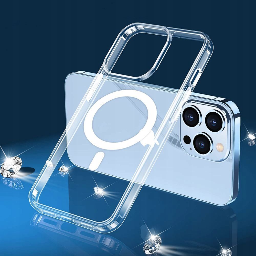 Dėklas Tech-Protect FlexAir Hybrid MagSafe iPhone 12 Mini, skaidrus - Image 3