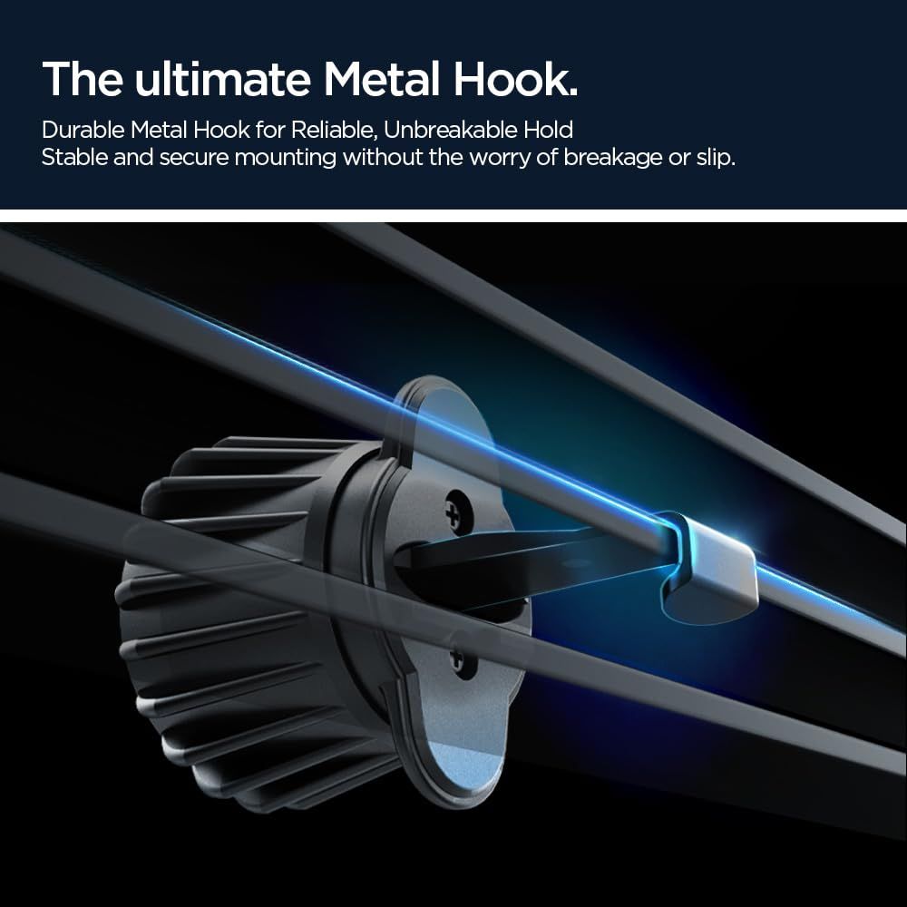 Automobilinis laikiklis Spigen MFT13 Magnetic MagSafe, juodas - Image 7