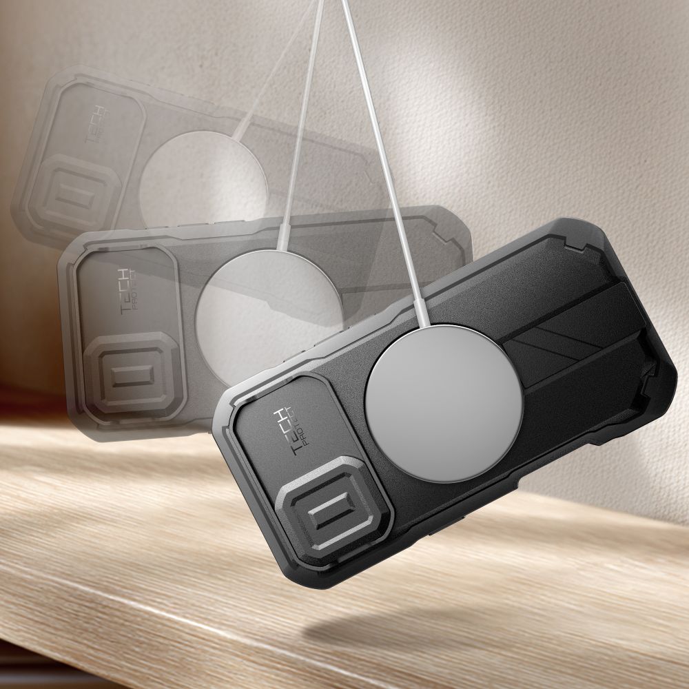 Dėklas Tech-Protect Kevlar MagSafe iPhone 17, juodas - Image 4