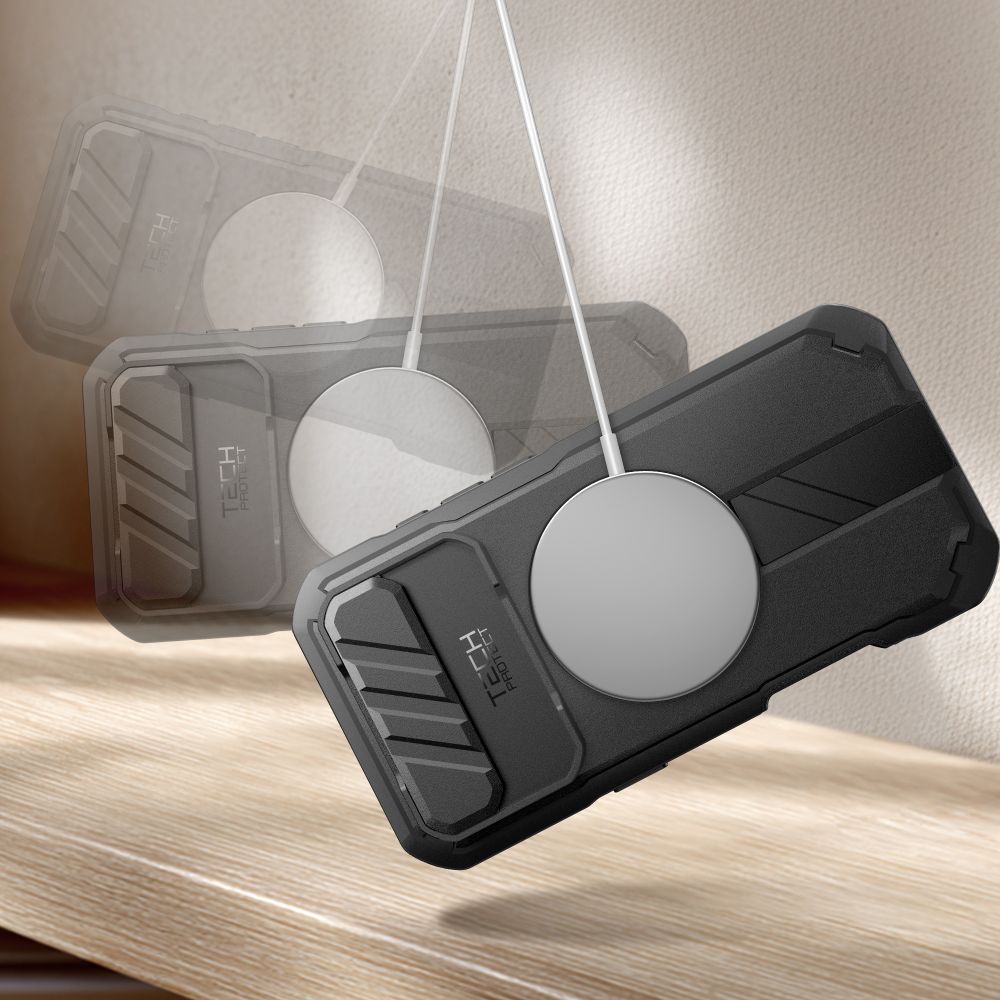 Dėklas Tech-Protect Kevlar Magsafe iPhone Air, juodas - Image 4