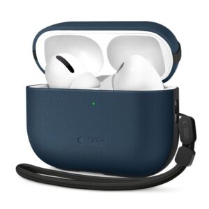 Dėklas Tech-Protect NaturalFit Apple AirPods Pro 3, tamsiai mėlynas