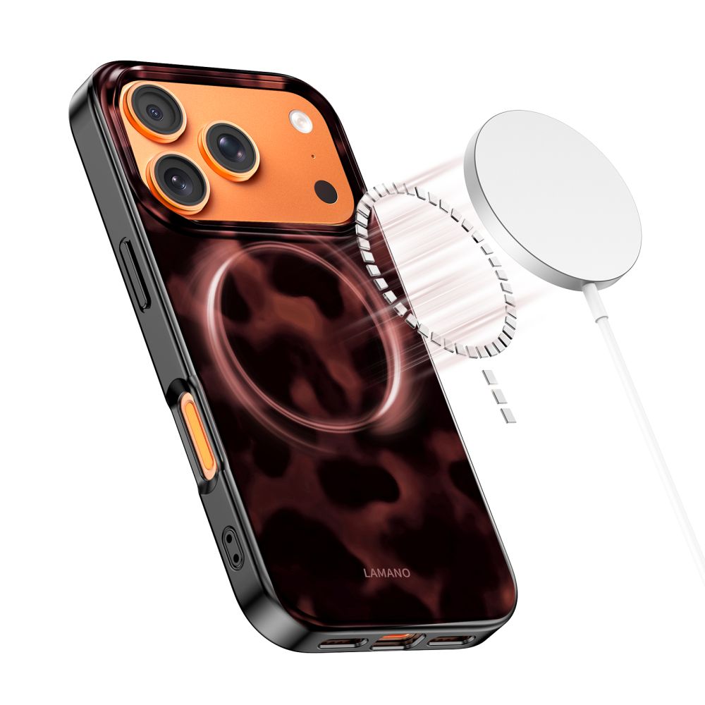Dėklas Tech-Protect Lamano MagSafe iPhone 17 Pro, panteros raštas - Image 5
