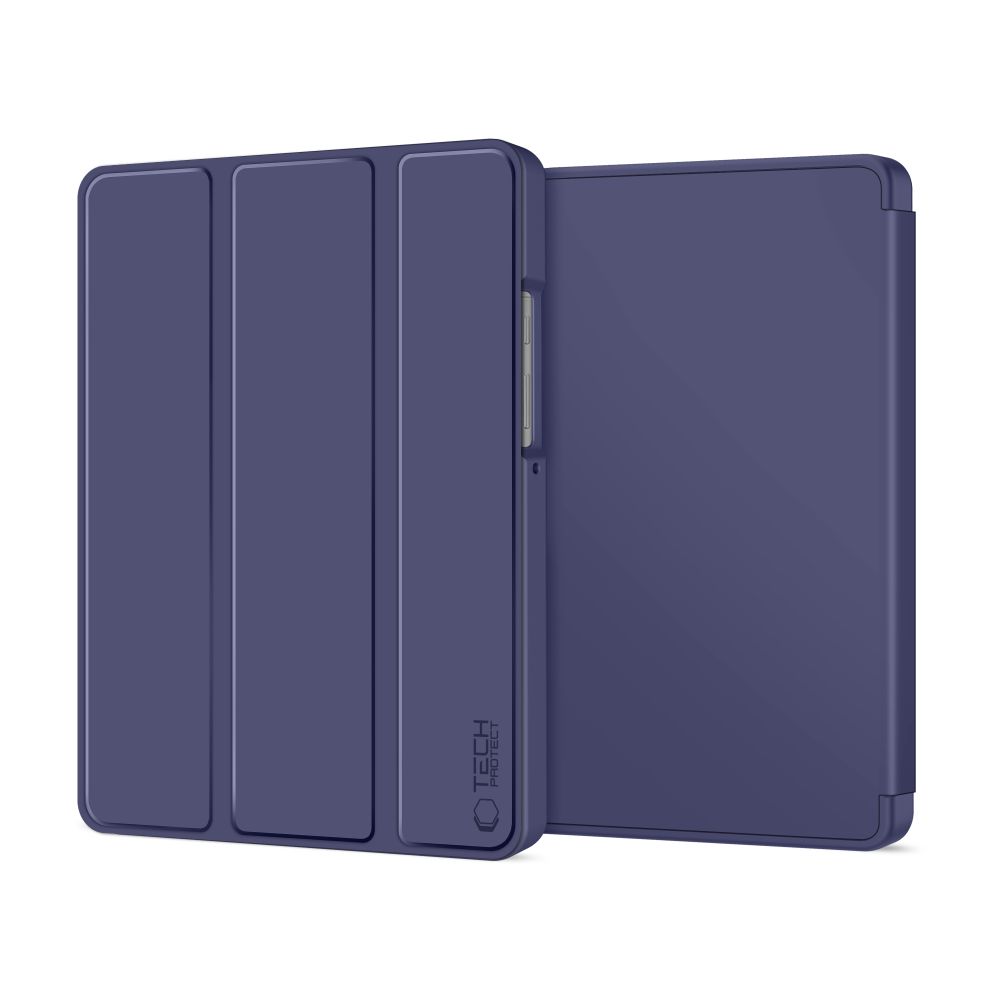 Dėklas Tech-Protect SmartCase Samsung Galaxy Tab A9 / A11 8.7 X110 / X115 / X133 / X135, tamsiai mėlynas - Image 2