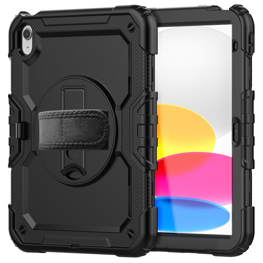 Dėklas Tech-Protect Solid 2-Set iPad 10.9 col. 10 (2022) / 11 col. 11 (2025) Juodas - Image 3