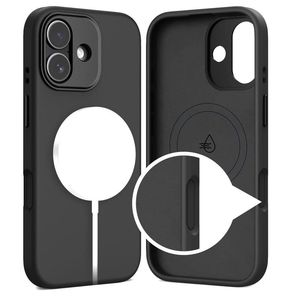 Dėklas Tech-Protect Uniq MagSafe iPhone 17, juodas - Image 2