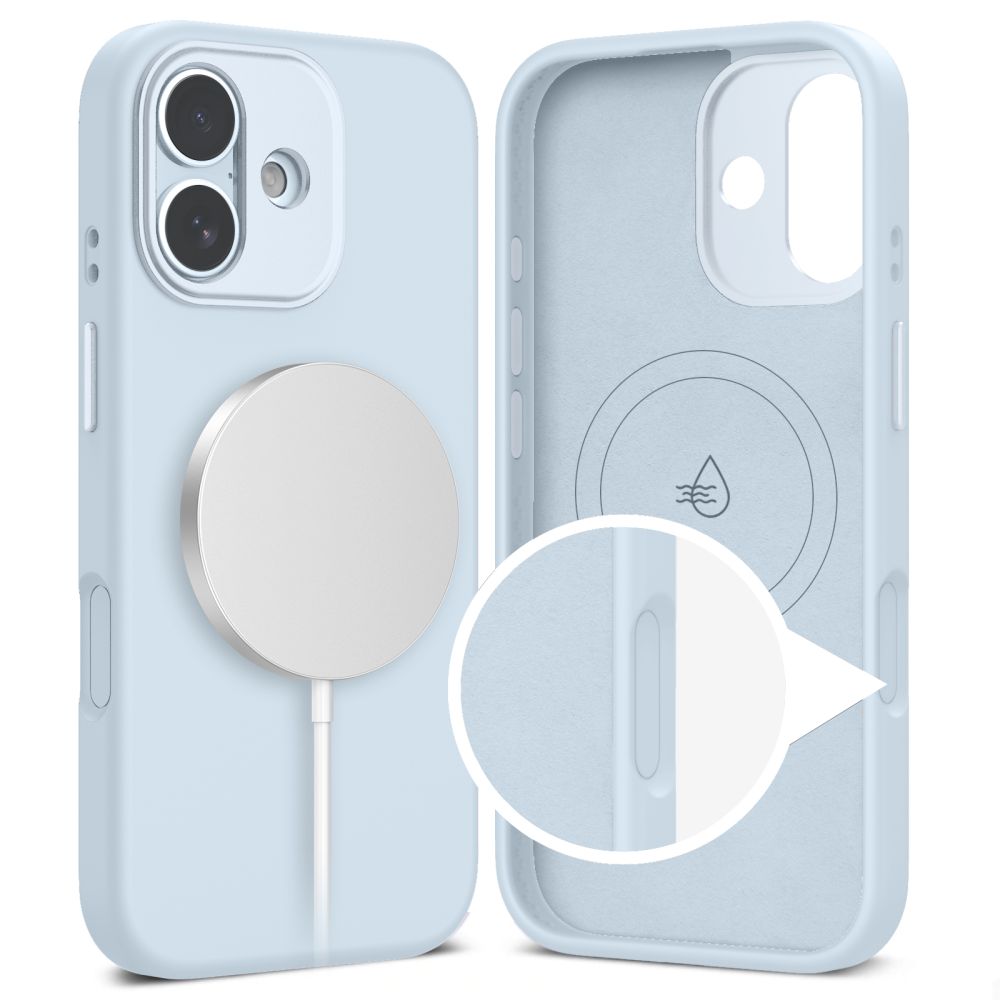 Dėklas Tech-Protect Uniq MagSafe iPhone 17, pilkai melsvas - Image 2