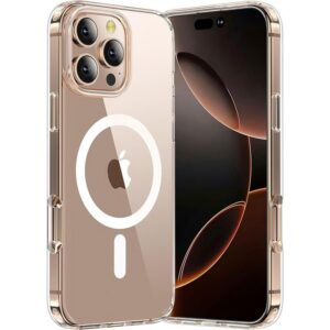 Dėklas Tech-Protect TP Flex MagSafe iPhone 16 Pro Max, skaidrus