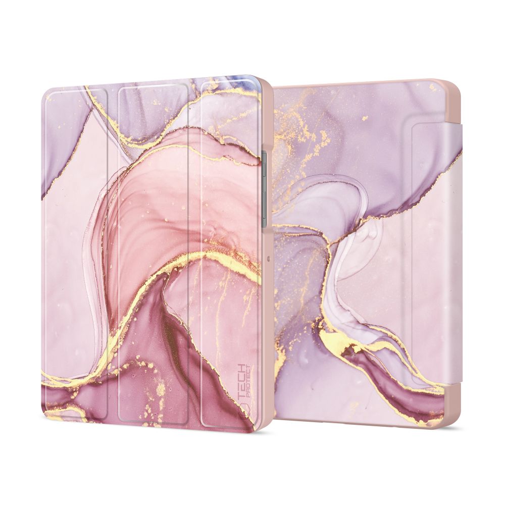 Dėklas Tech-Protect SmartCase Samsung Galaxy Tab A9 / A11 8.7, marmurinis - Image 2