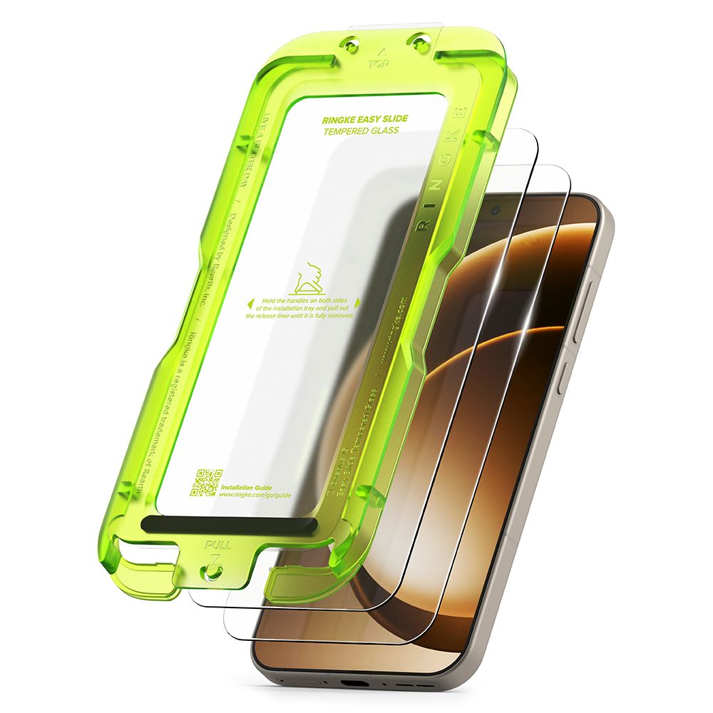 Apsauginis stiklas Ringke Easy Slide OnePlus 15, 2 vnt., skaidrus - Image 2