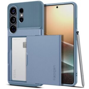 Dėklas Spigen Slim Armor CS Galaxy S26 Ultra, šviesiai mėlynas