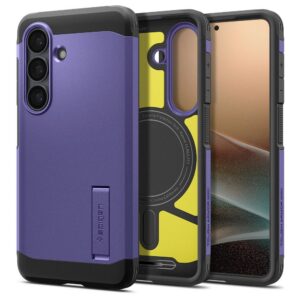 Dėklas Spigen Tough Armor Mag MagSafe Galaxy S26+ Plus, violetinis