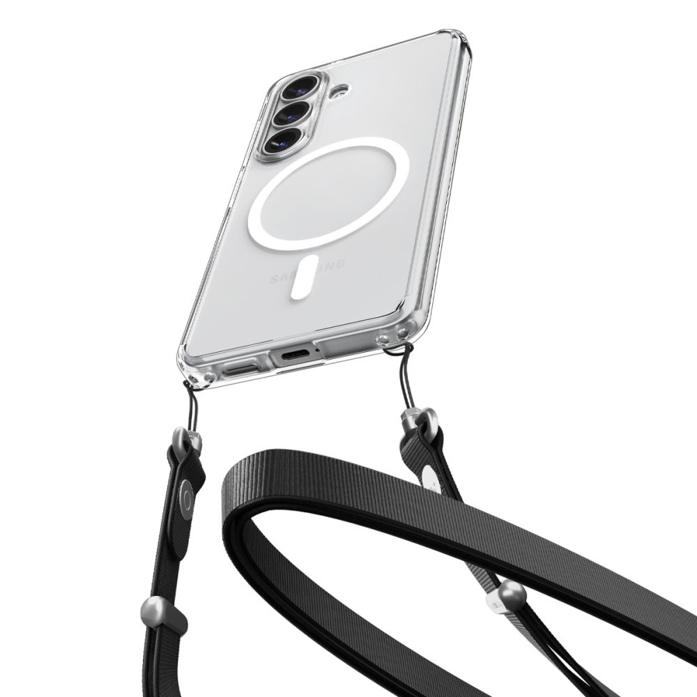 Dėklas Spigen Ultra Hybrid Mag MagSafe Galaxy S26+, skaidrus/baltas - Image 3
