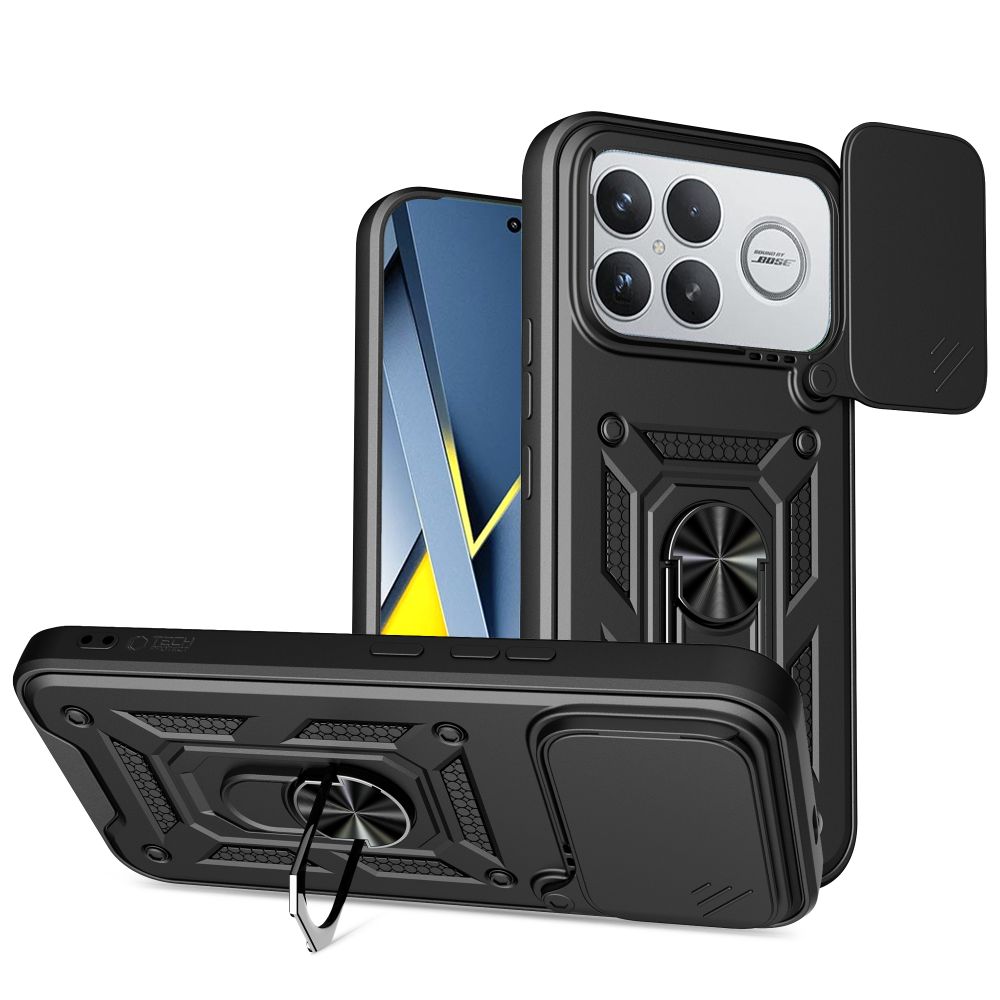 Dėklas Tech-Protect CamShield Pro Xiaomi Poco F8 Ultra, juodas
