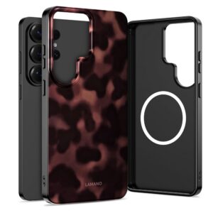 Dėklas Tech-Protect Lamano MagSafe Samsung Galaxy S26 Ultra, Panther raštas