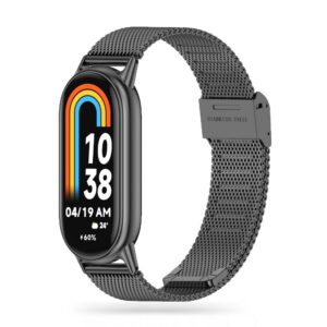 Dirželis Tech-Protect Milanese Band Xiaomi Smart Band 8 / 9 / 10 / NFC juodas