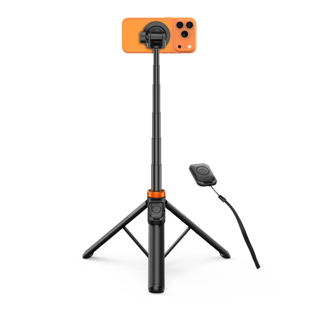 Selfie lazda Tech-Protect L03S MagSafe Bluetooth Tripod, juoda - Image 2