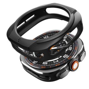 Dėklas Spigen Liquid Air Samsung Galaxy Watch Ultra 2 (2026) 47 mm, matinis juodas